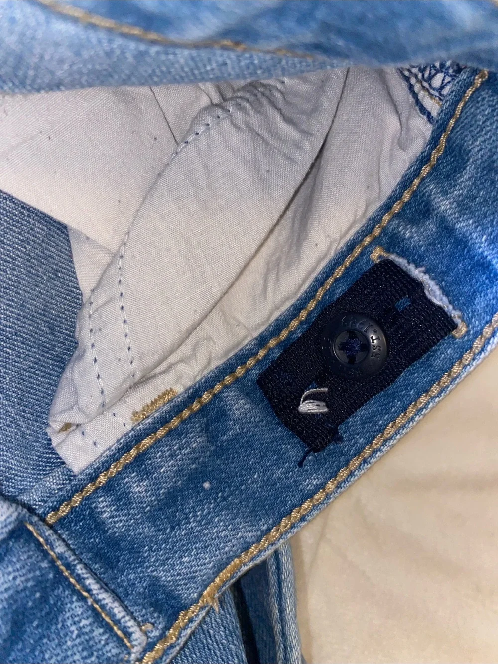 The Children's Place Girls Skinny Stretch Denim Jeans Medium Wash Size 8 Plus